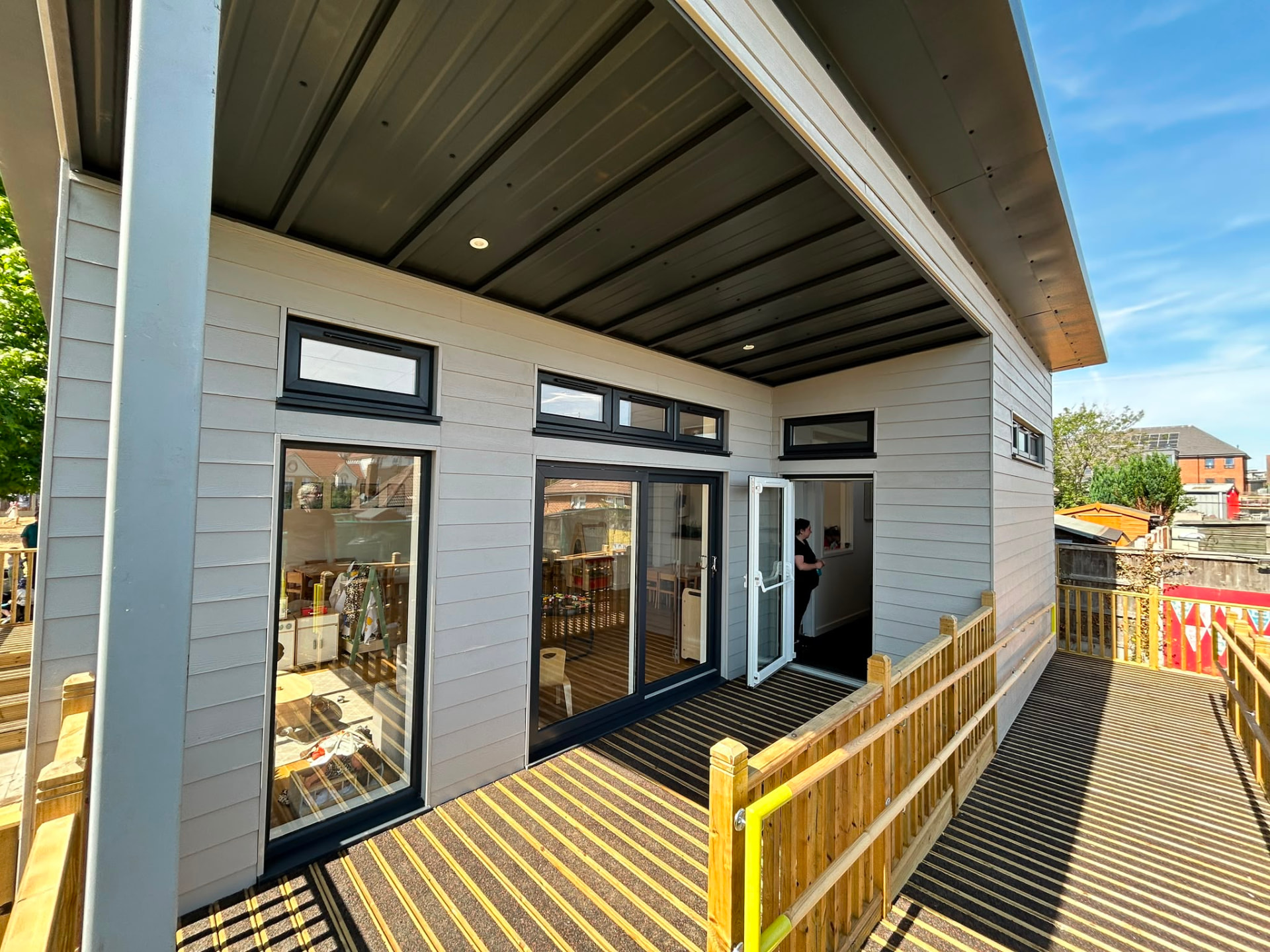 Modular building exterior